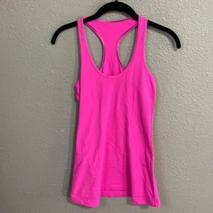 Lululemon Hot Pink Tank Top Size 6
